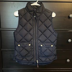 Navy Blue Puffer Vest